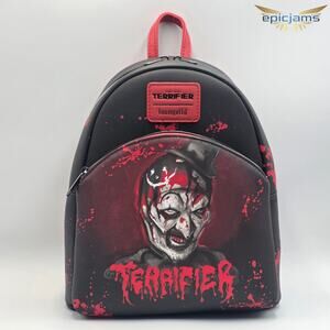 Loungefly Terrifier Art Blood Halloween Horror Scary Mini Backpack New